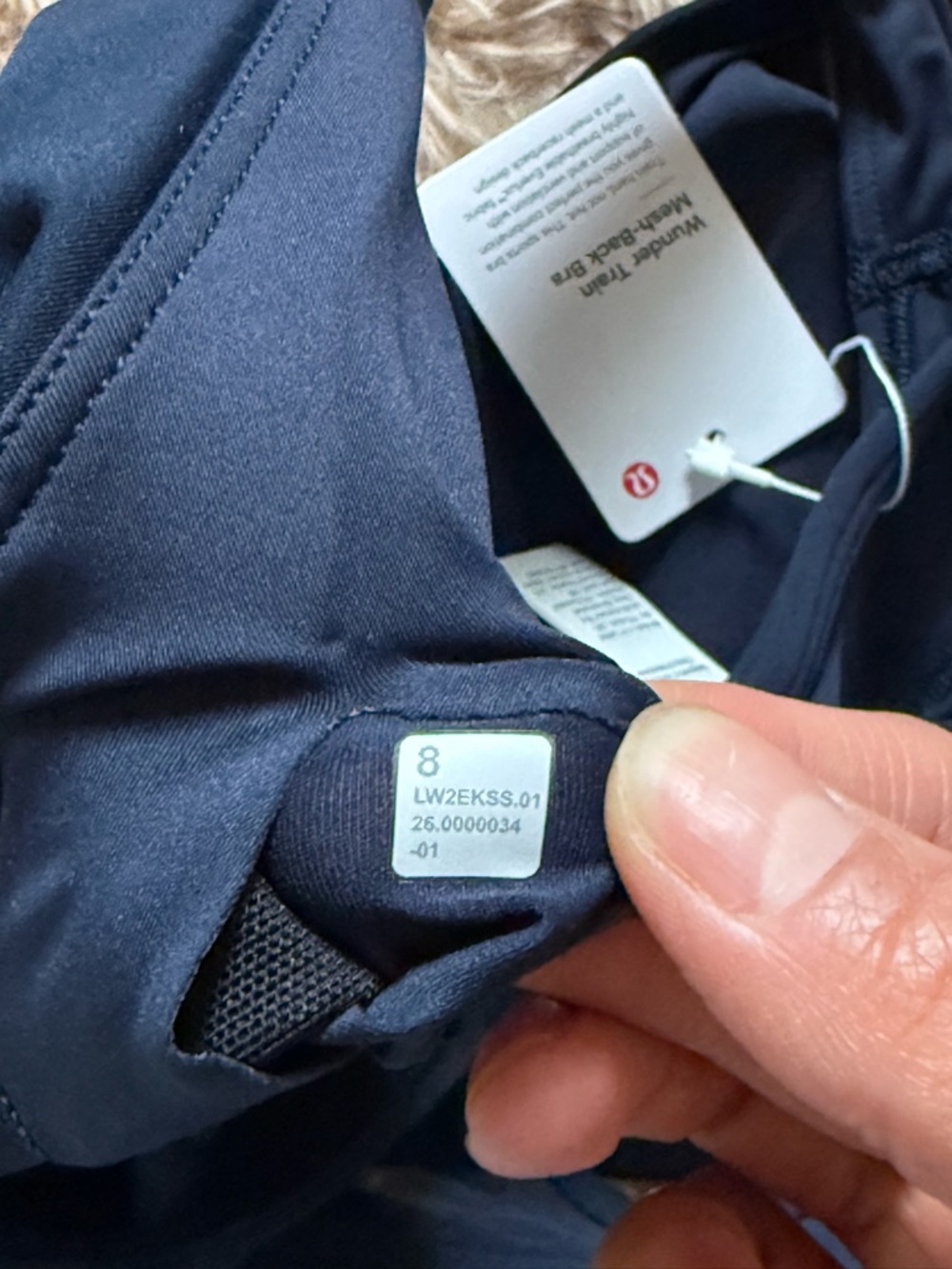Lululemon Wunder Train Mesh-Back Bra - Picture 6 of 6